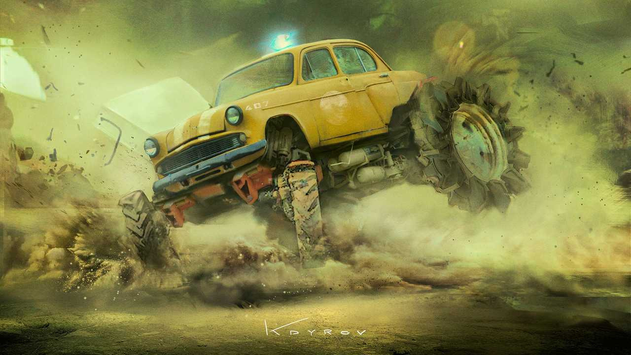 Mad Max машины концепт арт