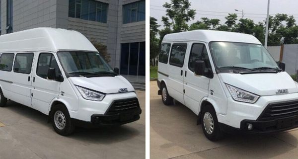 Китайская компания JMC использовала стиль нового Ford Transit для своей старой версии