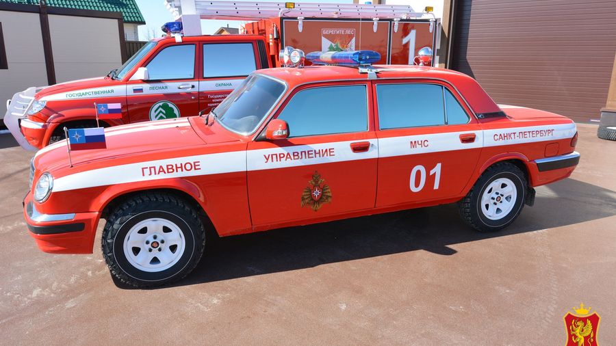 Редкую версию «Волги» ГАЗ-311055 подготовили для пожарной охраны