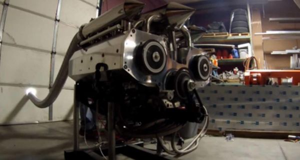 12-роторный двигатель в своем гараже!!! а вам слабо? 