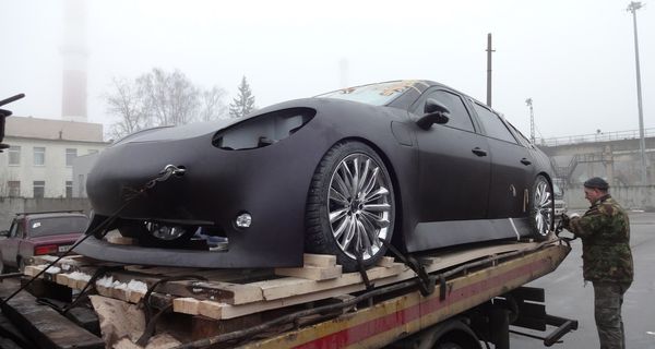Первые фотографии скандального российского электромобиля «Монарх» (это провал!)