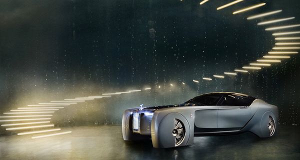 Rolls-Royce представили безумный Vision Next 100, вызывающий смешанные чувства