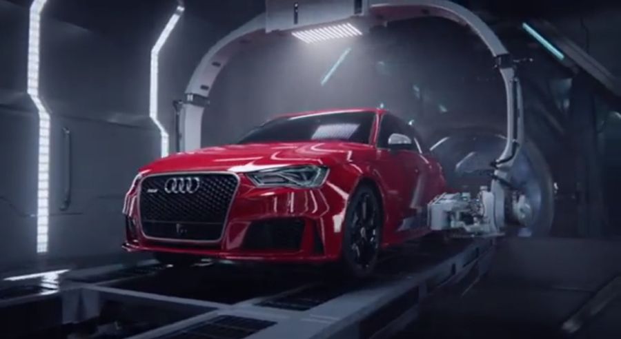 Audi a facut un video amuzant despre cum s-a nascut Audi RS3