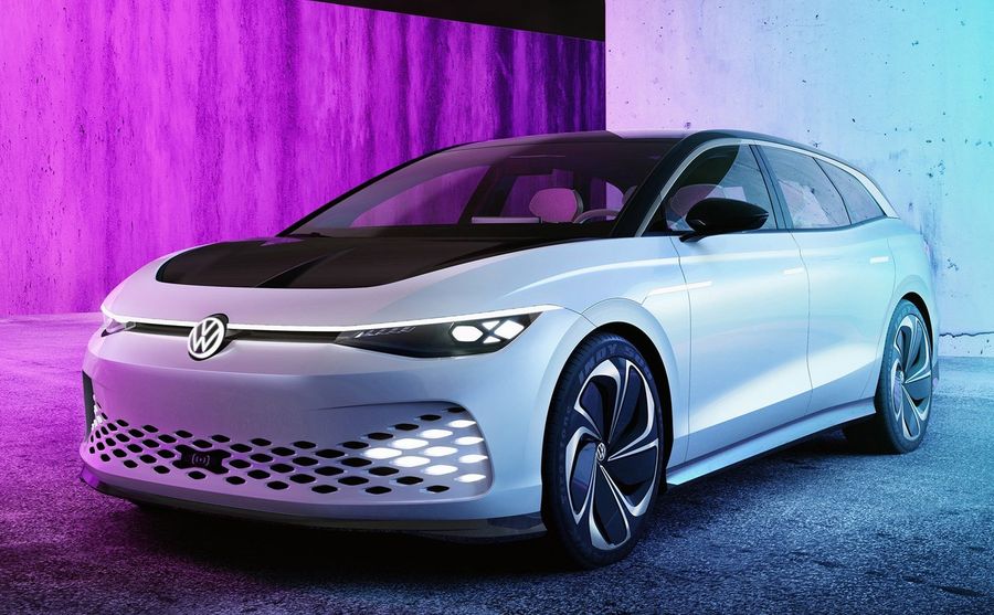 Volkswagen показал очень красивый электрический универсал ID. Space Vizzion
