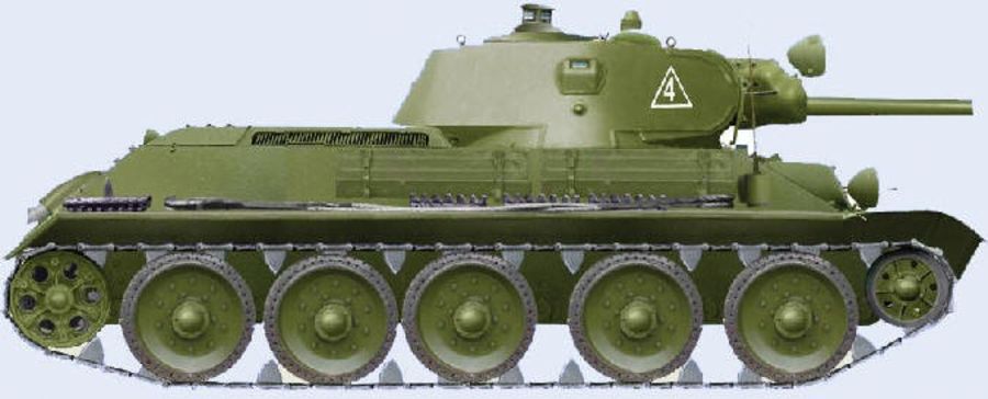 Т-34 - самый массовый танк Второй мировой войны