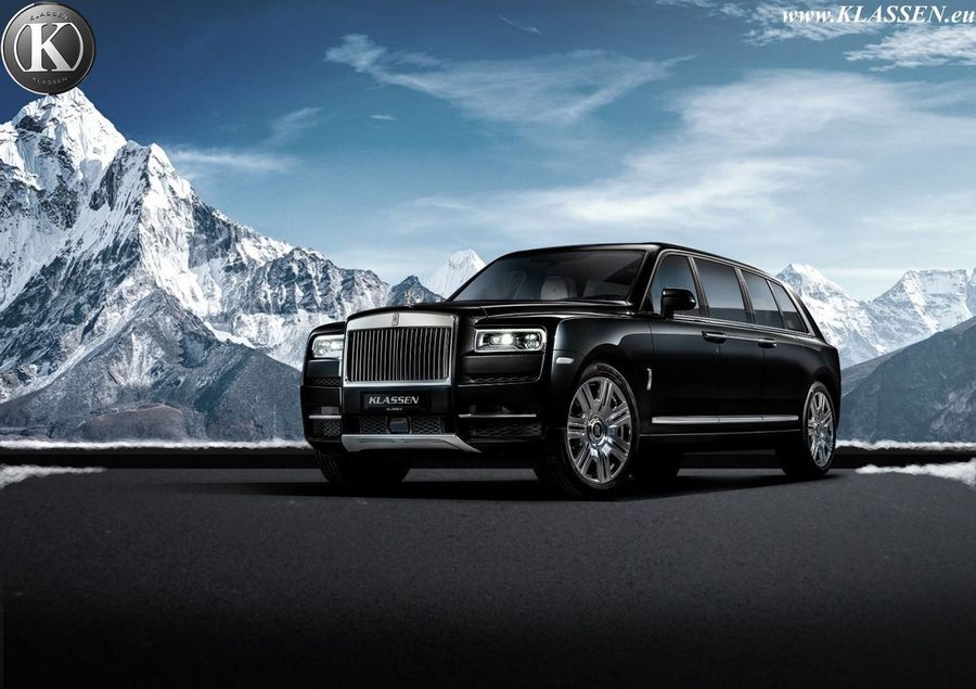 Ателье Klassen знают, как поднять стоимость Rolls Royce Cullinan в 6 раз
