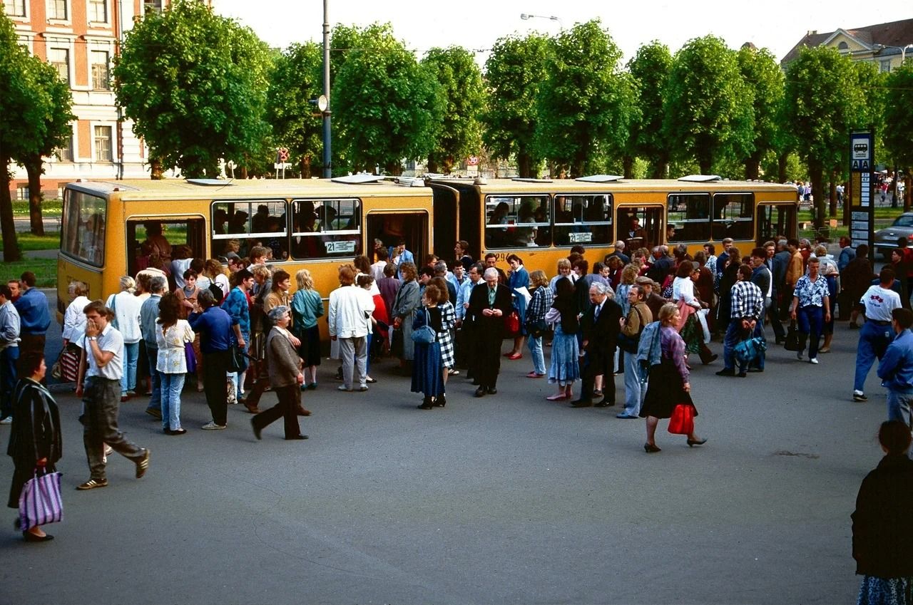 Рига Латвия в 90е