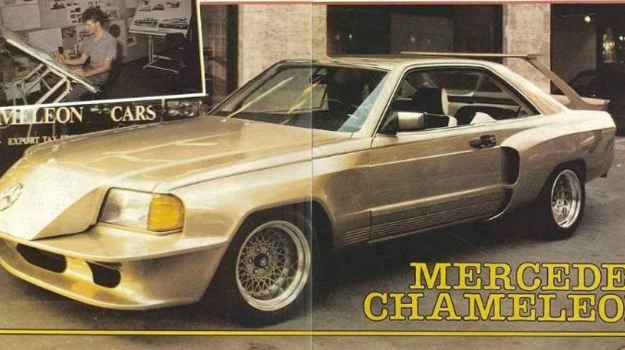 Страшные и ужасные автомобили Mercedes-Benz английского ателье Chameleon