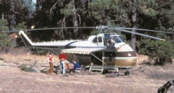 Winnebago Heli-Home — уникальный вертолет-кемпер с ванной комнатой и душем