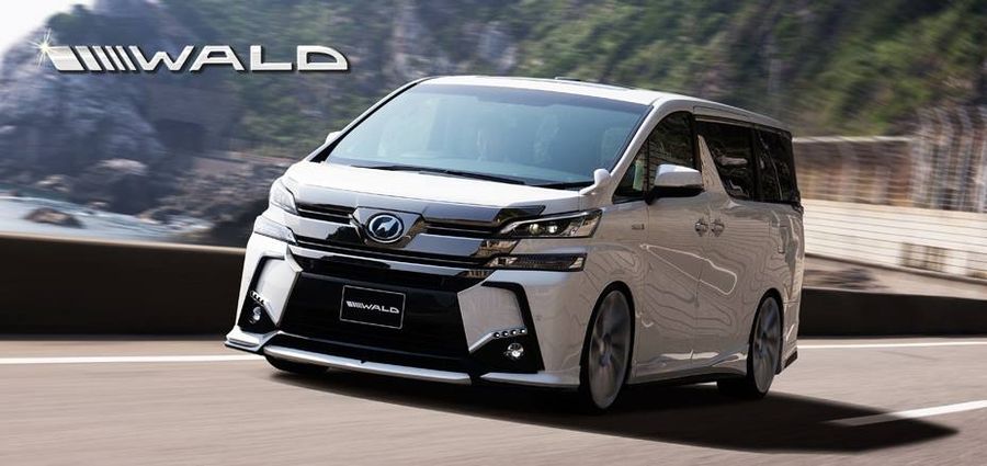 One more awesome wagon you have to see - Wald Toyota Vellfire