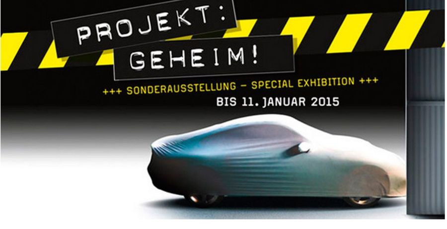 Специализированная выставка в Porsche Museum - Top Secret! от Forschungsprojekt Langzeit Auto. 