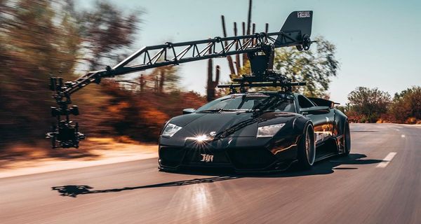 Lamborghini Murcielago с обвесом Liberty Walk стал самым крутым камеракаром в мире