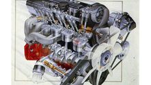 Прямоугольный двигатель - Straight-four engine