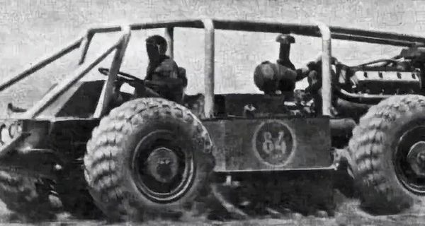 Багги-переросток, созданный на базе военного тягача МАЗ-543!