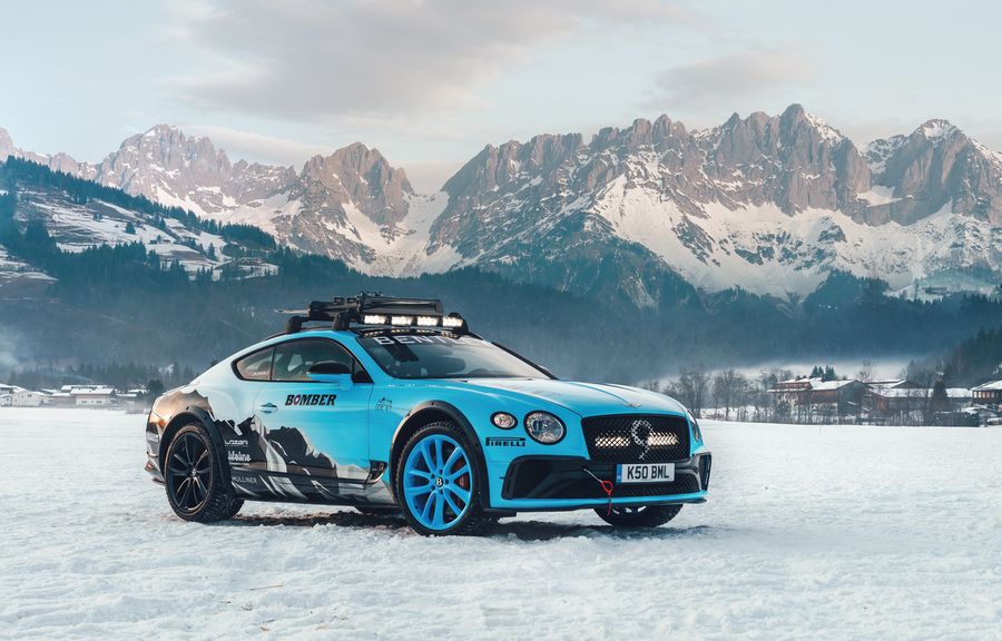 Bentley будет участвовать в гонках на льду на особом Continental GT