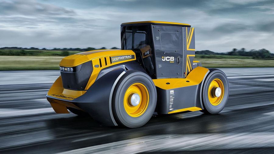 JCB Fastrac вновь стал самым быстрым трактором в мире