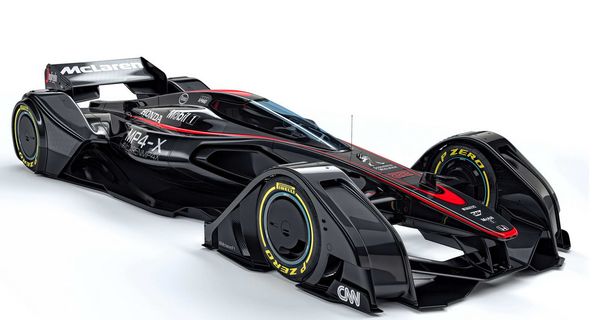 Болид-трансформер от McLaren может стать началом новой эпохи Formula 1