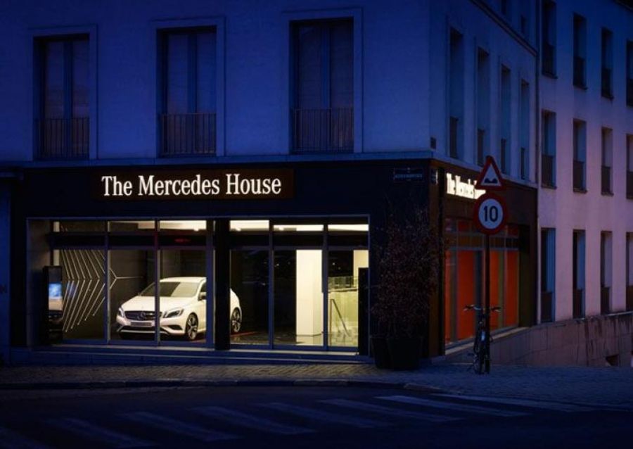 Ресторан в стиле Mercedes