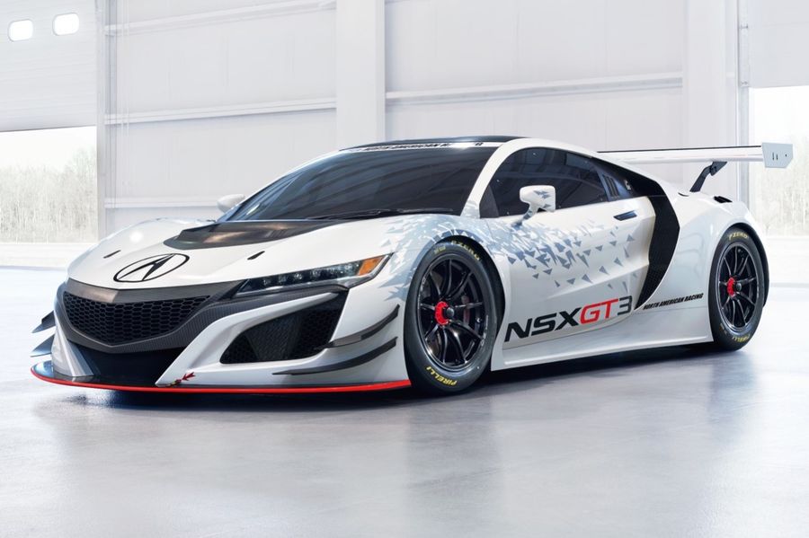 Honda NSX : la version de course GT3 à New York