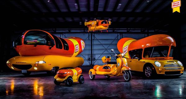Oscar Mayer добавляет WienerDrone к флоту Wienermobile - хот-доги начали летать