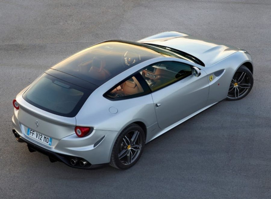 Ferrari FF panoramic roof - official press-release.