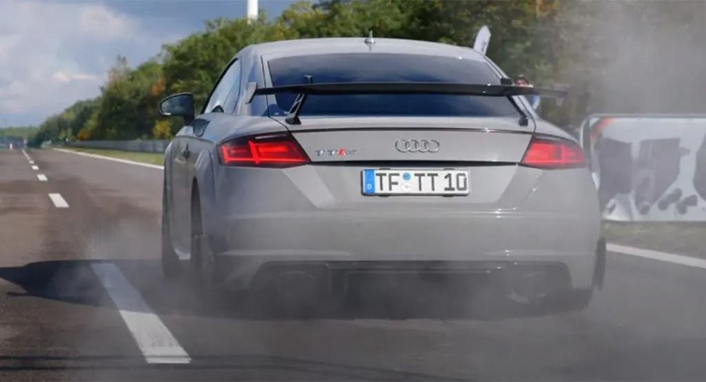 Совершенно дикий 800-сильный Audi TT RS разгоняется до 100 км/ч за 2,87 секунды