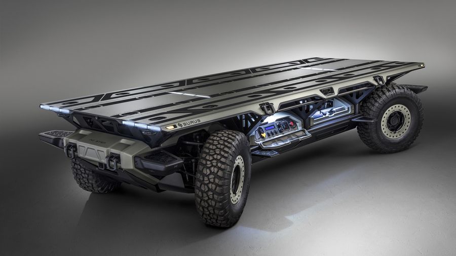 GM создает самодвижущуюся модульную грузовую платформу SURUS с нулевым выхлопом