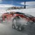Lamborghini Aventador на гусеницах застрял в сугробе во время первого теста