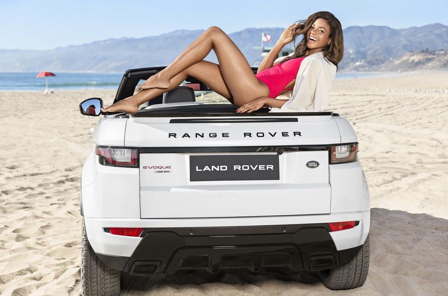 Naomie Harris из последнего Джеймс Бонда показала Range Rover Evoque Cabriolet в своем стиле