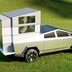 Tesla представила складной автодом, который умещается в кузове Cybertruck
