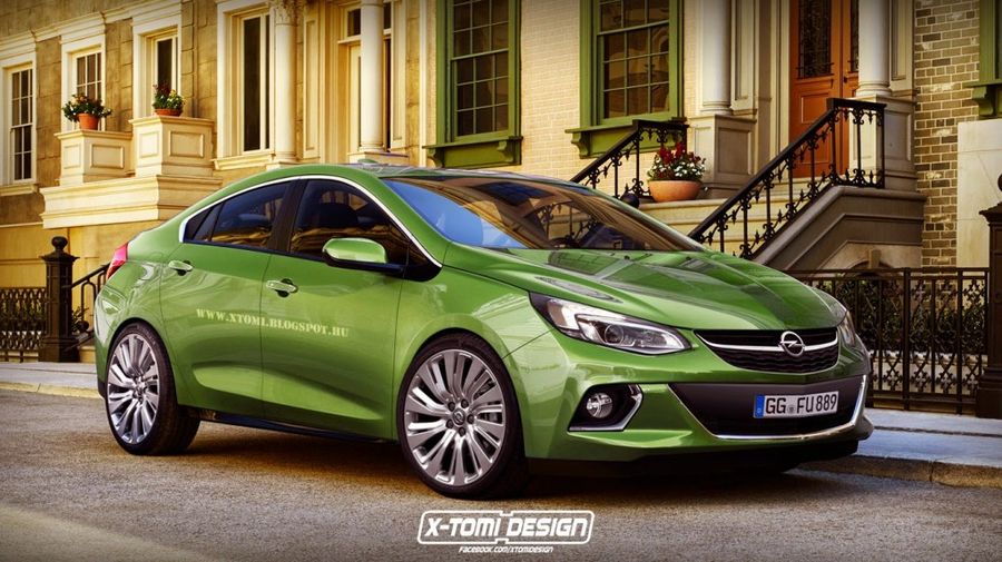 X-Tomi попытался представить как будет выглядеть Opel Ampera нового поколения
