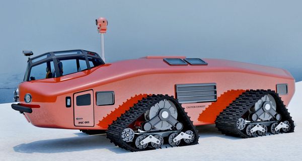 Мега-тягач для Антарктики Polar Snow Crawler PSC-001
