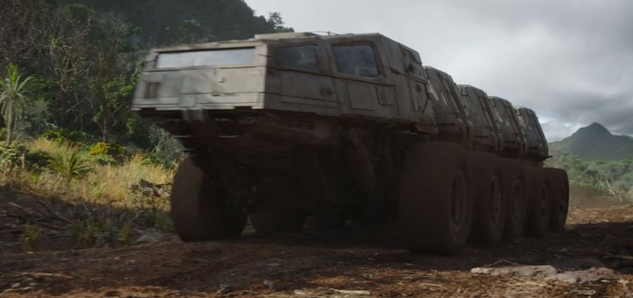 «Джаггернаут» из седьмой серии второго сезона «Мандалорца» — крутой грузовик-гусеница для перевозки райдония