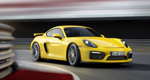 Совершенно новый Porsche Cayman GT4 построили на шасси от 911 GT3