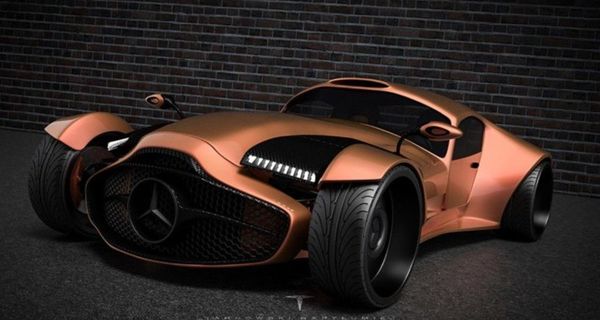 Польский дизайнер показал свою версию культового Mercedes 540K