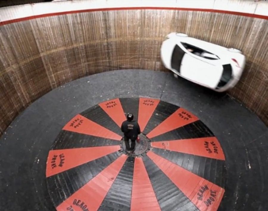 Wall of Death is nothing for Mazda