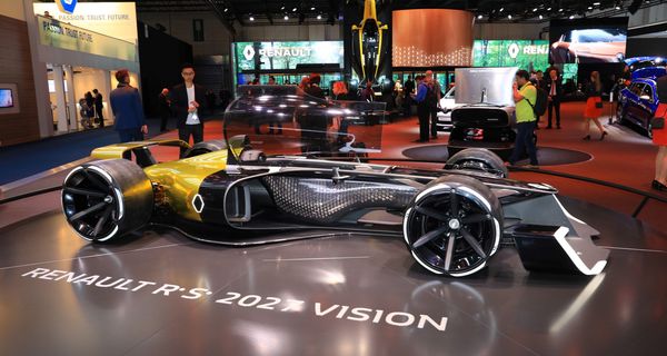 Футуристический концепт болида Formula 1 Renault RS 2027 Vision показывает что будет через 10 лет
