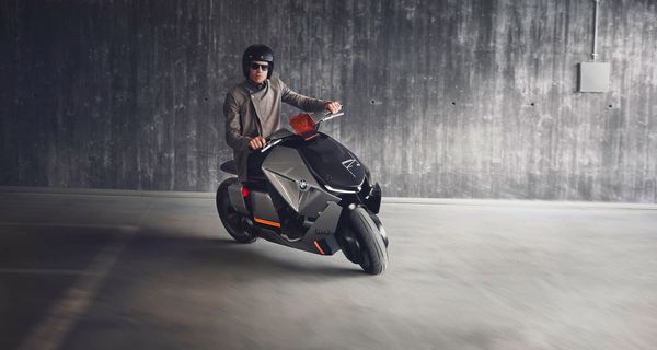 Концептуальный скутер BMW Concept Link показал ближайшее будущее