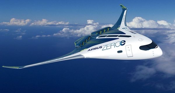 Airbus показал три самолета, работающих на водороде, в том числе и летающее крыло
