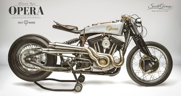 Настоящий шедевр: кастом-байк Harley-Davidson Sportster Opera, которым можно любоваться вечно
