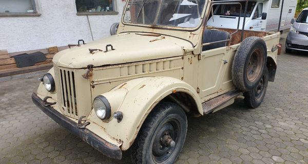 В Германии продают советский военный внедорожник ГАЗ с британским дизелем под капотом