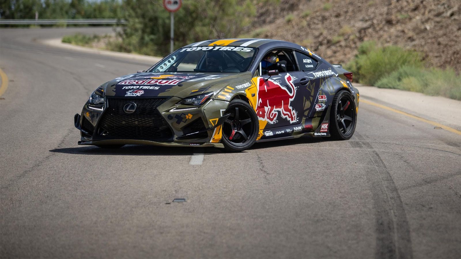 Lexus rcf red bull