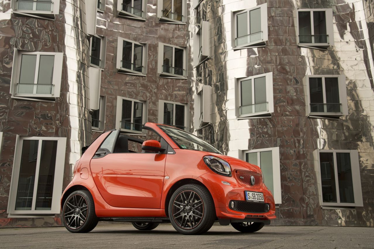 Smart Fortwo красный