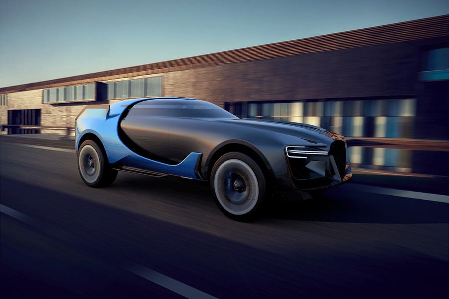 Кроссовер Bugatti Resonner 2032 впитал технологии гоночных катамаранов