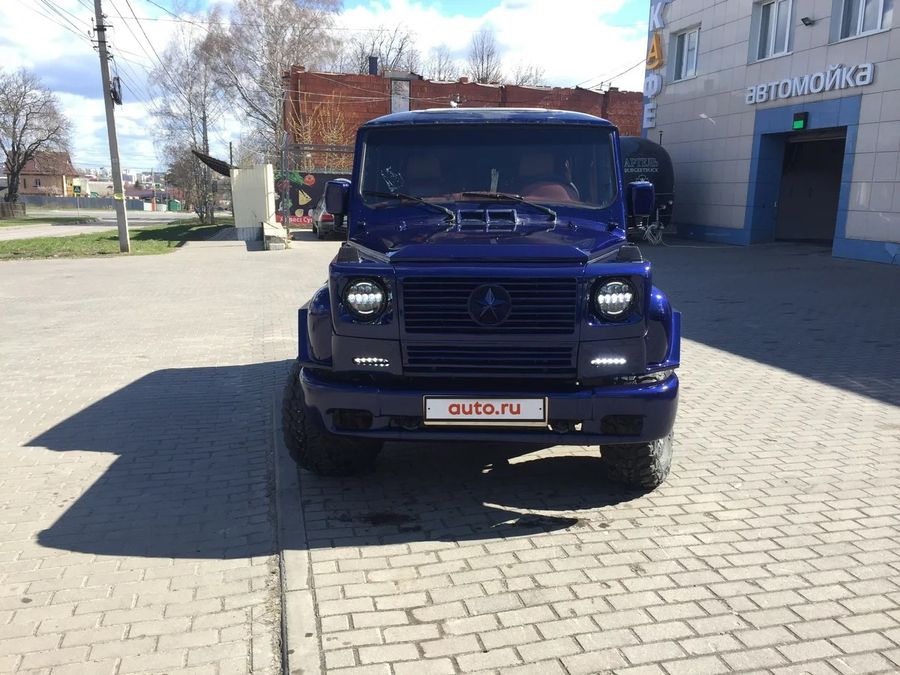 «Антигелик» из Курска — Странная реплика Mercedes-Benz G-класса из УАЗика