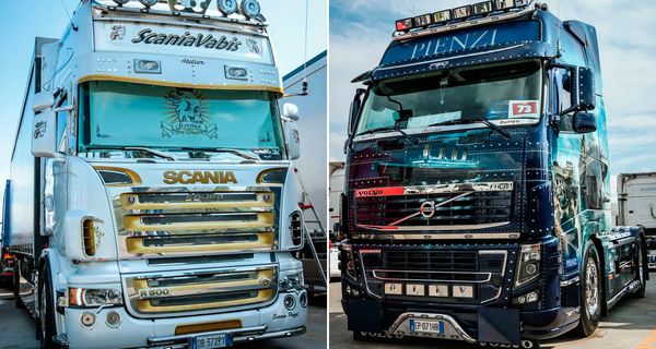 16 самых крутых грузовиков с фестиваля в Италии