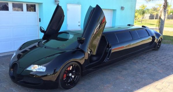 Невероятный лимузин Bugatti с дверьми а-ля Lamborghini