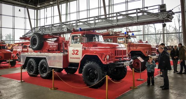 История советских пожарных автомобилей на 27-ой «Олдтаймер-Галерее»