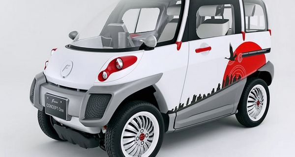 Микроавтомобиль-амфибия Fomm Concept One