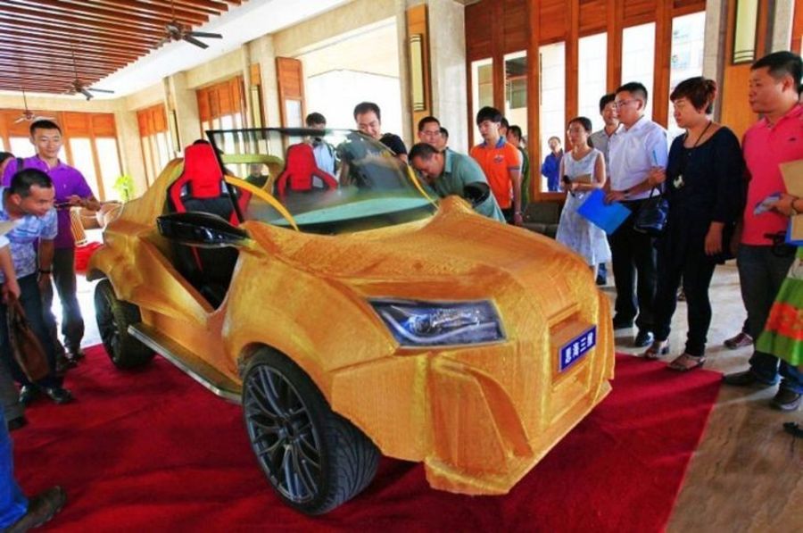Китайцы уже начали распечатывать автомобили на принтере.